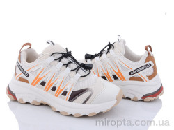 Кросівки 197-148 khaki-orange р: 36-40, в упаковці: 8 пар, купити тільки гуртом