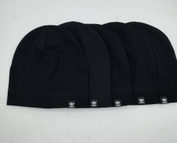Шапка дитяча "Adidas" кашкорсе (р: 54-56) в упаковці 5 шт. №389527