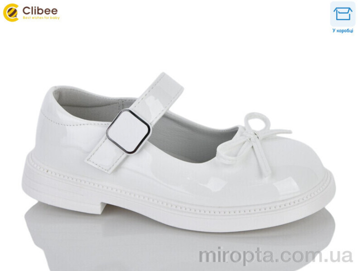 Туфлі DC801 white р: 31-36, в упаковці: 6 пар, купити тільки гуртом - 1195224