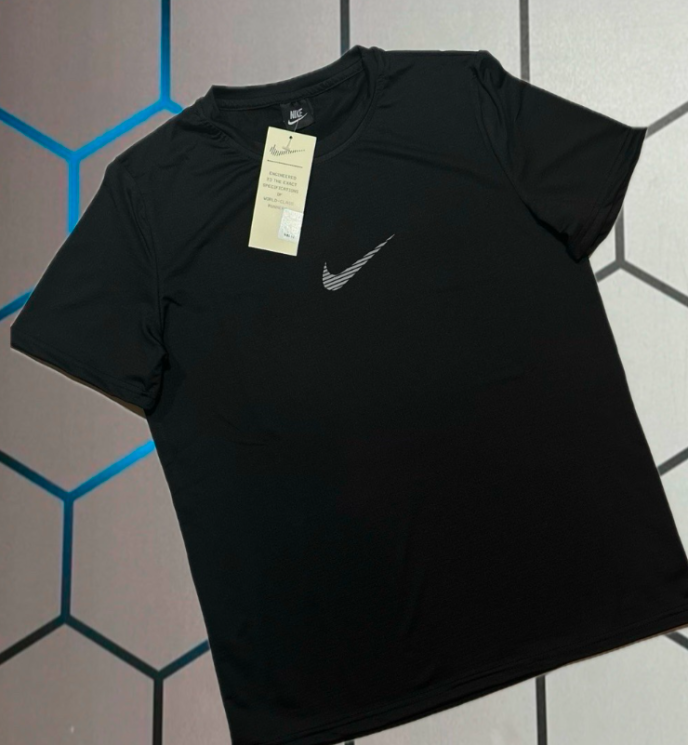 Футболка чоловіча Nike "3453" (р: S-2XL) 2 кольори, в упаковці 5 шт. №368804 - 