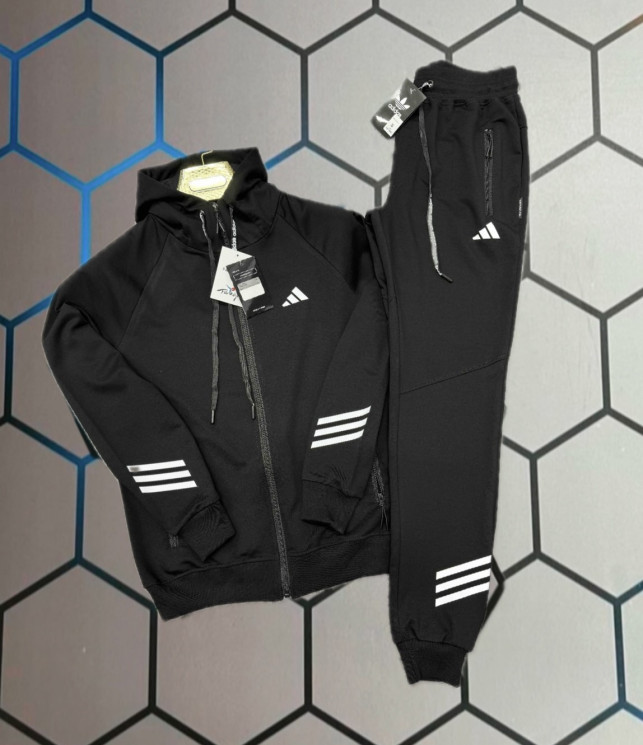 Спортивний костюм чоловічий Adidas "4756" (р: S-2XL) в упаковці 5 шт. №373923 - AlexClothes SER2276