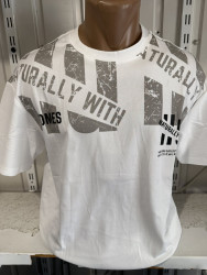 Футболка чоловіча (р: L,XL,2XL,3XL) 2 кольори, в упаковці 4 шт. №382718