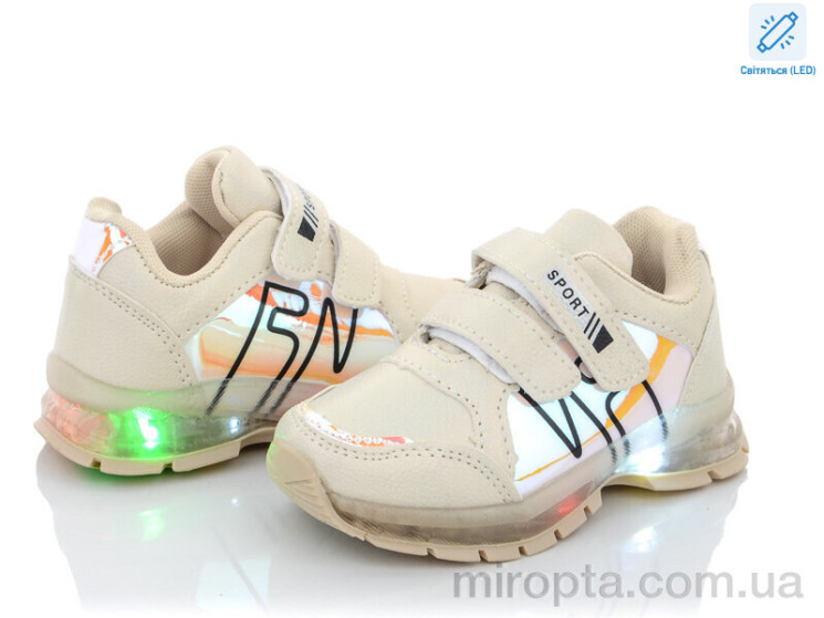 Кросівки ALC032-38 LED р: 21-26, в упаковці: 8 пар, купити тільки гуртом - 762122