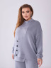 Костюм жіночий "двійка" (кофта+штани), ангора м. 5088 (р: 50-52, 52-54, 54-56, 56-58) №703491 - 