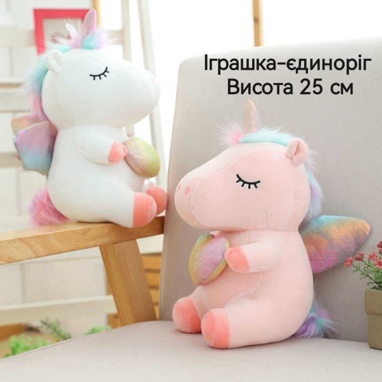 М'яка іграшка-подушка (р: 25см) 2 кольори №357786 - Tessa272