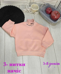 Кофта дитяча, тринитка, начіс (р: 5-8 років) в упаковці 4 шт. №379748