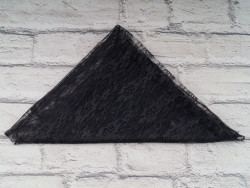Шарф No Brand р 115*33 Жіноча P137 шарф black