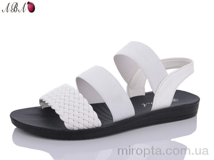 Босоніжки A17 white р: 36-41, в упаковці: 8 пар, купити тільки гуртом - 933077