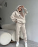 Костюм жіночий, тринитка на флісі, м. 375 (р: 42-48) №705386 - GrandFashion AV4663 м. 375