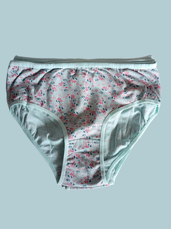 Труси жіночі, котон (розмір: 2XL, 3XL ), в упаковці 12 шт. №340132 - 
