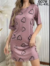 Туніка жіноча, бамбук, м.607 (р. 2XL-4XL), 3 кольори, в упаковці 6 штук №345944 - 
