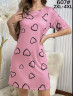 Туніка жіноча, бамбук, м.607 (р. 2XL-4XL), 3 кольори, в упаковці 6 штук №345944 - 