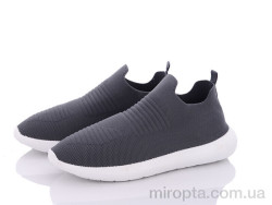 Кросівки 4-481 d.grey р: 40-45, в упаковці: 8 пар, купити тільки гуртом