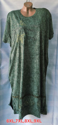 Сукня жіноча, трикотаж (розміри: 6XL-9XL ), в упаковці 4 штуки №345121