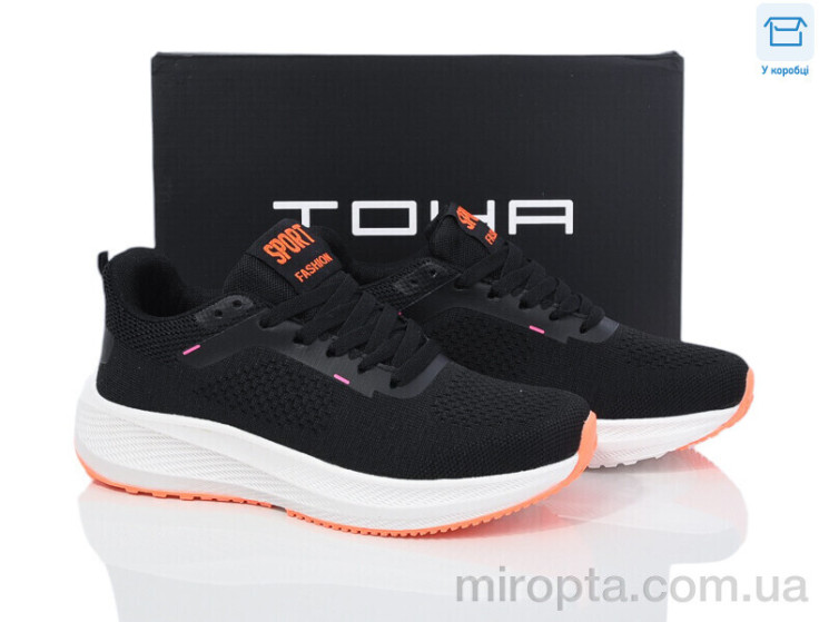 Кросівки 2315 black-orange р: 36-41, в упаковці: 8 пар, купити тільки гуртом - 1041518