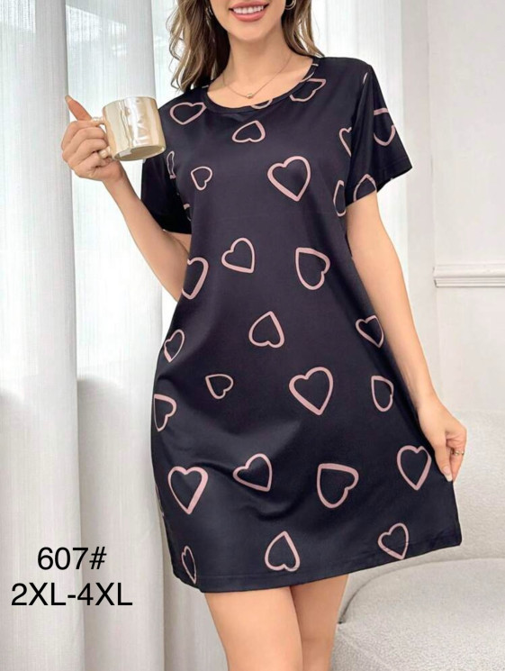 Туніка жіноча, бамбук, м.607 (р. 2XL-4XL), в упаковці 6 штук №333561 - Focus zel 1396