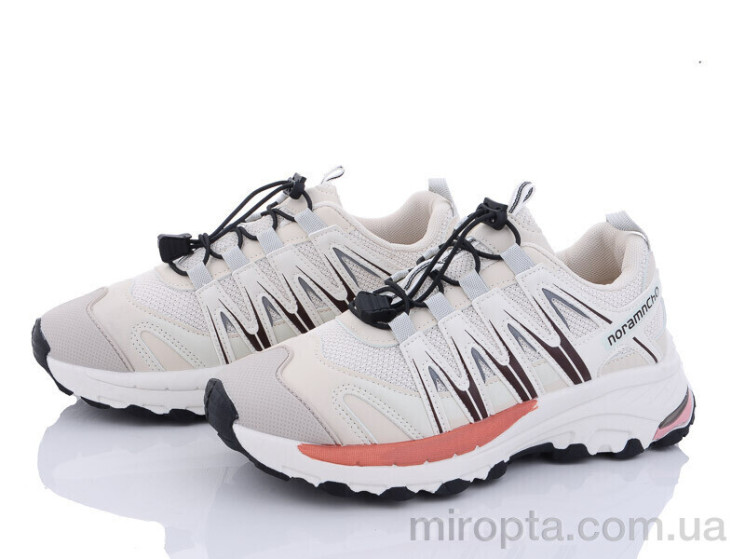 Кросівки 197-148 beige-pink р: 36-40, в упаковці: 8 пар, купити тільки гуртом - 872747