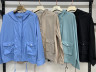 Вітрівка жіноча, котон, м.7840 (р. 3XL-7XL ), 7 кольорів,  в упаковці 5 штук №330148 - 