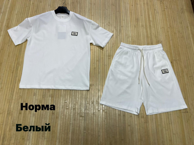 Костюм чоловічий "NB" двохнитка (р: L,XL,2XL,3XL) 3 кольори, в упаковці 4 шт. №383393 - Turkey SE897