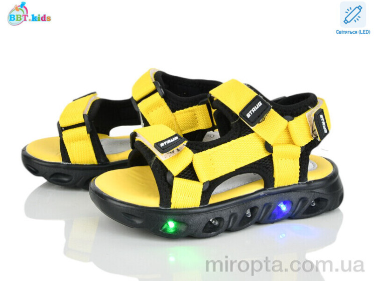Босоніжки L602-2-6 LED LED р: 26-31, в упаковці: 8 пар, купити тільки гуртом - 1059771