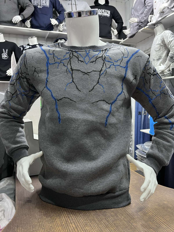 Батник чоловічий S.Rain, котон (р: S,M,L,XL,2XL) в упаковці 5 шт. №359603 - Wolf HR1900