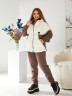 Костюм жіночий, тринитка з начосом + махра, м. 1159 (р: 48-52, 54-58, 60-62) №705493 - ElenaRoshior AV4653 м. 1159