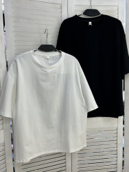Футболка жіноча "852" котон (р: one size) 2 кольори, в упаковці 5 шт. №385967
