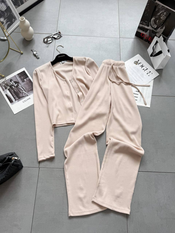 Костюм жіночий, рубчик мустанг, м. 1239 (р: 42-44, 44-46) №707664 - BestFashion RZ6220 м. 1239