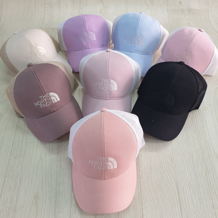 Бейсболка жіноча The North Face (р: S,M) мікс кольорів, в упаковці 5 шт. №369896 - Ventil SE 939
