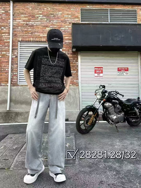 Джинсові штани дитячі "25281" (р: 28-32) в упаковці 5 шт. №386202 - AMD SE905