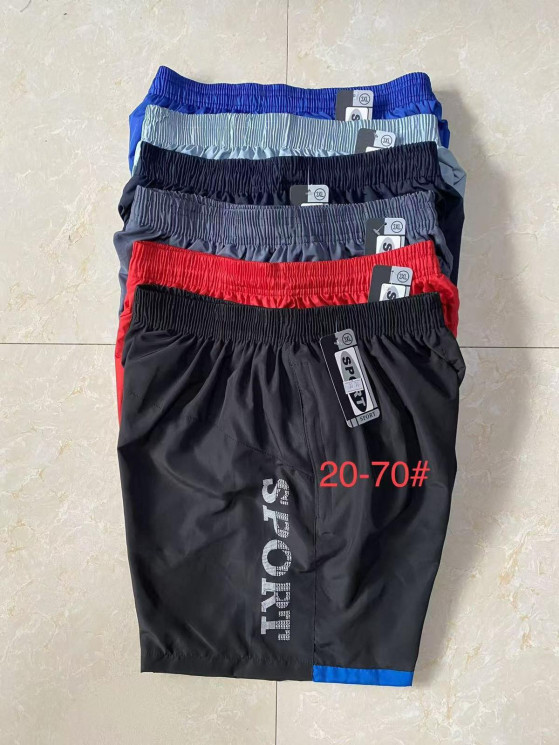 Шорти чоловічі, плащівка, м.20-70 (р. XL-5XL ), 6 кольорів, в упаковці 5 штук №326692 - Vanda SE1013