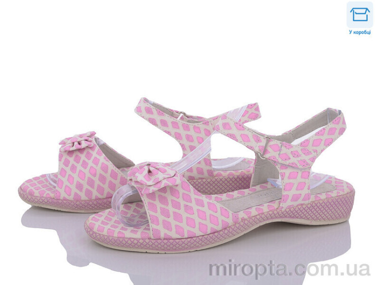 Босоніжки 8868-25 pink р: 30-37, в упаковці: 10 пар, купити тільки гуртом - 938068