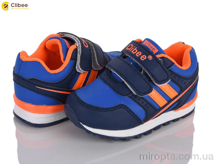 Кросівки F632 d.blue-orange р: 21-26, в упаковці: 6 пар, купити тільки гуртом - 1199986