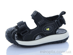 Сандалі ZY020 black р: 27-32, в упаковці: 8 пар, купити тільки гуртом