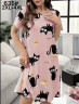 Туніка жіноча, бамбук, м.635 (р. 2XL-4XL), 2 кольори, в упаковці 6 штук №345945 - 