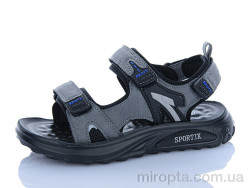 Сандалі ZY012 grey р: 32-37, в упаковці: 8 пар, купити тільки гуртом