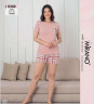 Піжама жіноча "6302" бавовна (р: М,L,XL) 2 кольори, в упаковці 3 шт. №364926 - DisneyOpt SE893