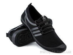 Кросівки 64-21 black р: 40-45, в упаковці: 6 пар, купити тільки гуртом