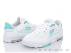 Кросівки 203-33 white-green р: 36-40, в упаковці: 8 пар, купити тільки гуртом
