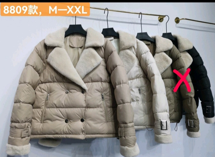 Куртка жіноча "8809" плащівка (р: M-2XL) 3 кольори, в упаковці 4 шт. №361289 - Topmix WE1172
