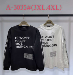 Світшот жіночий м.3035 (Розмір:3XL-4XL) в упаковці 5 штук №761163
