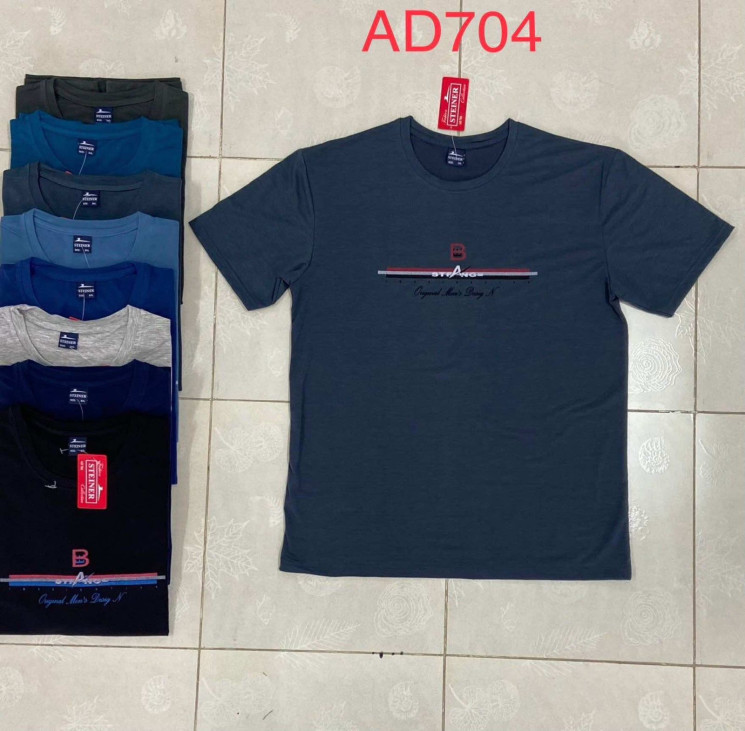 Футболка чоловіча, трикотаж, м.АD704 (р. 5XL-8XL ), мікс кольорів, в упаковці 5 шт. №329331 - Vanda SE1013