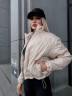 Куртка жіноча з підкладкою, плащівка+силікон 150 м. 10453 (р: S-M, L-XL) №703751 - 