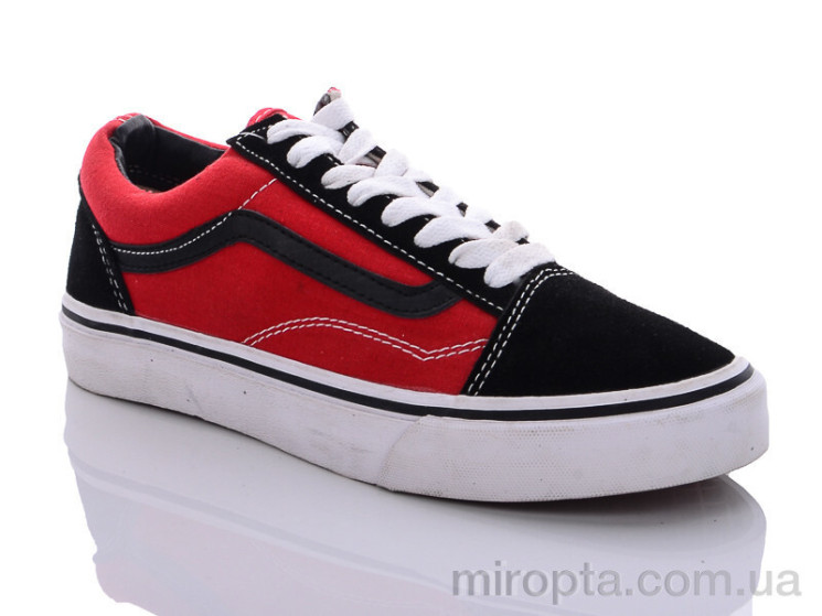 Кросівки 381B red-black р: 36-41, в упаковці: 8 пар, купити тільки гуртом - 416637