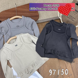 Кофта дитяча, трикотаж, м.97150 (розмір: 100-140 ), 3 кольори, в упаковці 5 штук №346469