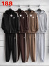 Спортивний костюм жіночий Adidas "188" двохнитка (р: 50,52,54,56,58) 4 кольори, в упаковці 5 шт. №381504 - Kama