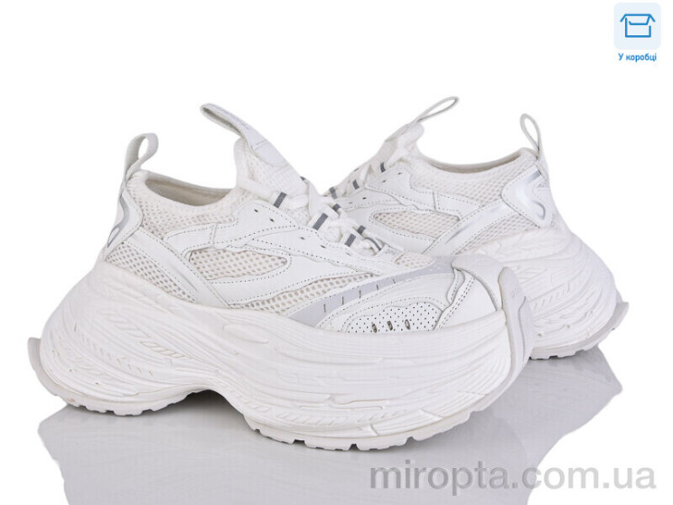 Кросівки 2387 white р: 35-40, в упаковці: 6 пар, купити тільки гуртом - 1087627