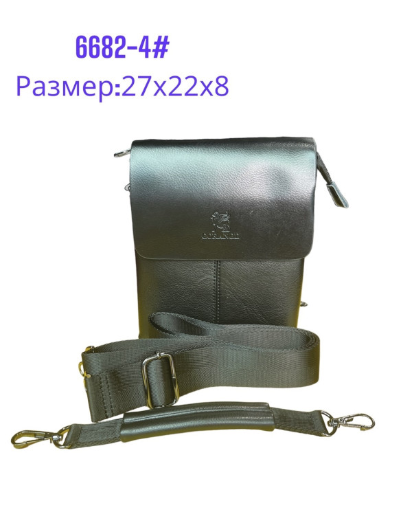 Сумка чоловіча "6682-4" штучна шкіра (р: 27*22*8см) №380839 - Bagfons 3604-3605