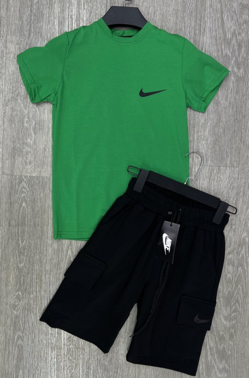 Спортивний костюм дитячий Nike, турецька двунитка, пеньє, м.2024-2/ 286-2 (Розмір: 9-13 років ), 4 кольори, в упаковці 5 шт. №330959 - 