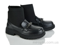 Черевики XF01-C30591-0 р: 32-37, в упаковці: 12 пар, купити тільки гуртом